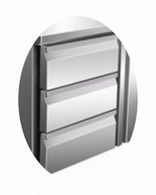 Комплект ящиков 3 шт для Cooleq GN2100TN / GN2200TN-BT / GN3100TN / GN3200TN-BT / GN4200TN