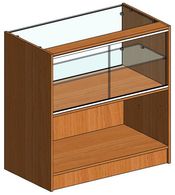 Прилавок остекленный Классик-7