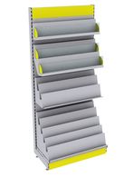 Стеллаж Stahler торговый для журналов L=1000 H=2300