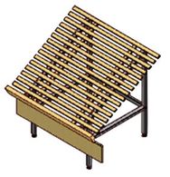Овощной развал Stahler H=1100 G=1000 L=1200