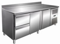 Стол с морозильным шкафом COOLEQ GN3220BT бортик 2 ящика+2 двери
