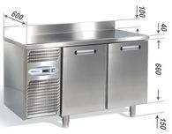 Холодильный стол Studio-54 DAIQUIRI 1260х600 с бортом