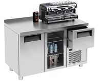 Холодильный стол T57 M3-1 0430-1(2)9 (COFFEE BAR-360 Carboma INOX)