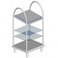 Прилавок для подносов Electrolux ZLTQ08BBTC 330271