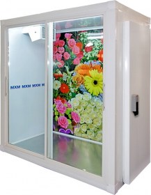 Холодильная камера МХМ КХ-4,41 (со стеклопакетом, двери купе)