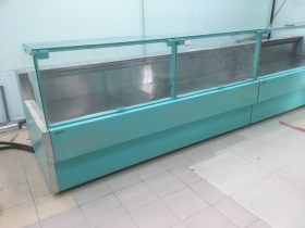 Холодильная витрина Bern Cube ВУ44Р-1250 (рыба на льду)