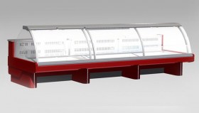 Холодильная витрина кондитерская Lida MIDI S 3,75 (вынос)