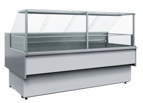 Холодильная витрина GC110 SL 2,0-1 (с боковинами, статика)