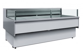 Холодильная витрина открытая GC110 VM 2,0-2 (с боковинами, динамика)
