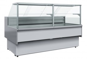 Холодильная витрина GC110 VV 2,5-1 (с боковинами, динамика)