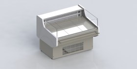 Холодильная витрина открытая Альтаир Куб ВС75C-1000 (self)
