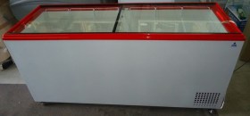 Морозильный ларь Ангара-600 СТ. (стекло) 6 корзины