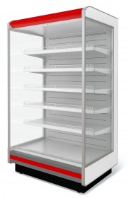 Пристенная витрина Варшава 210/94 ВХСнп-1,25 (без боковин)
