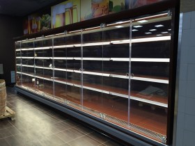 Холодильная горка Женева-1 ВС 55.95GL-3750 (со стеклом)
