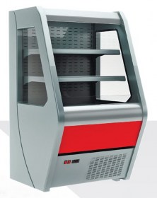 Полувертикальная холодильная витрина F 13-07 VM 1,3-2 (Carboma 1260/700 ВХСп-1,3)