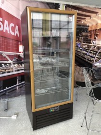 Шкаф холодильный Рапсодия R 700MSW (стеклянная дверь, прозрачная стенка, цвет RAL 1035 и RAL 8017)