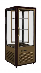 Шкаф холодильный кондитерский Carboma R120C Люкс INOX (D4 VM 120-1)